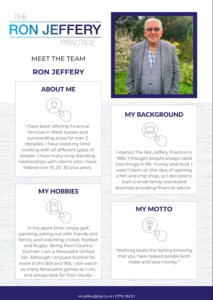 Meet The Team – Ron Jeffery